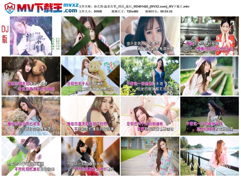 孙艺琪-温柔有罪_国语_流行_MD401420